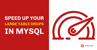 sd up your large table drops in mysql