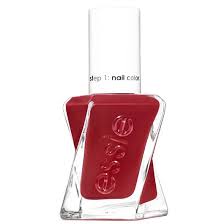 paint the gown red essie gel couture