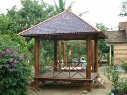 Do you have a garden? Free Gazebo Bird Feeder Plans For Do It Yourself Wood Summerhouse Projects