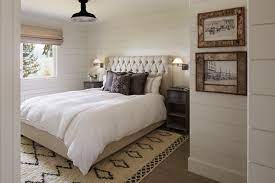 beige linen tufted headboard cottage