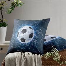 Football Pillow Case Decoration Sofa