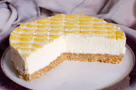 lemon curd cheesecake easy no bake