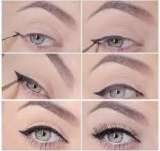 Tight lining is the use of eye liner tight against the waterline under the lashes of the upper lid, and above the lashes of the lower lid. How To Apply Eyeliner By Yourself Step By Step For Beginners The Good Look Book
