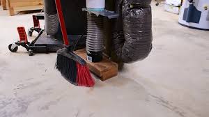 dust collector floor sweeps the