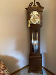 seth thomas grandfather clock 76 tall