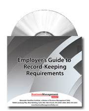 Employers Guide To Record Keeping Requirements