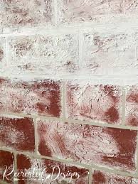 Beautiful Faux Brick Wall For Under 50