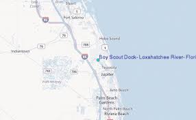 Boy Scout Dock Loxahatchee River Florida Tide Station