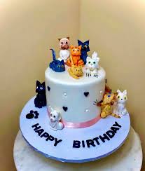 Or enjoy one cake with your cat! Ks Cake Design Cat S Lover Birthday Cake Facebook