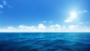 Hd Wallpaper Blue Sea Sea Blue Sky