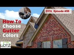 how to choose gutter color for better