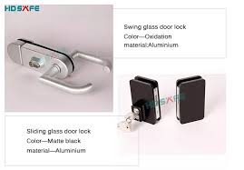 Glass Door Lock Cylinder Bathroom Door
