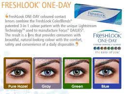 Freshlook One Day Color Contact Lenses Now Selling At A