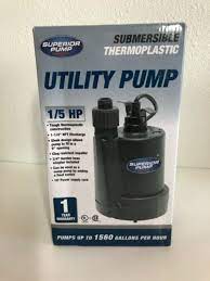 New Superior Pump 1 5 Hp Submersible