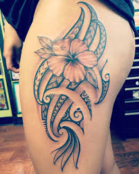 The stunning tribal turtle tattoo with the plumeria flower looks romantic on the female's foot. Tribal Tattoo Tribal Tattoos For Women Aztec Tribal Tattoos Tribal Tattoos For Men