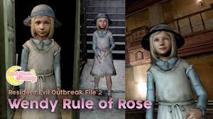 Resident Evil Outbreak File 2 - Play as Wendy from Rule of Rose - YouTube