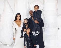 The keeping up with the kardashian star posted a photo of her family for their annual christmas card. Kim Kardashian Debuts The West Family Christmas Card With Adorable Photo The Shade Room