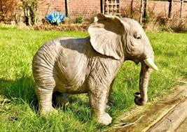 large elephant garden ornament
