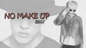 zion t no make up s hangul