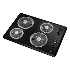 whirlpool 30 in coil electric cooktop