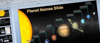 Animated Solar System Powerpoint Template For Science Astronomy