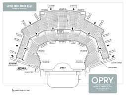 seating charts opry
