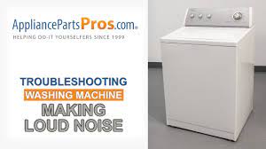 My kenmore washer is making a loud noise on the spin cycle and not spinning. Washing Machine Making Loud Noise Top 10 Problems And Fixes Top Loading And Side Loading Washers Youtube