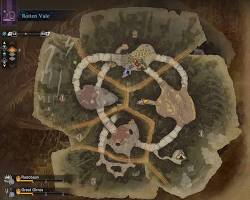صورة Rotten Vale Map in Monster Hunter World