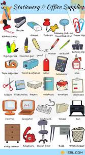 Office Supplies List Of Stationery Items With Pictures 7