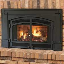58 rustic natural gas fireplace insert