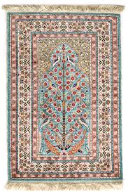 a kashmir silk carpet india 2nd half