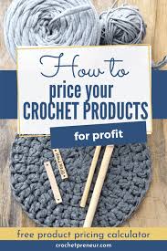 how to crochet projects for profit