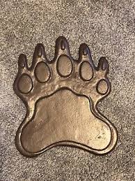 Cast Iron Bear Footprint Garden