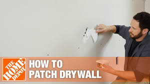 Patching drywall or fixing holes in sheetrock is fairly simple. How To Patch Drywall The Home Depot