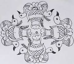 Pongal pulli kolam step by step design can be made by together with family members or your friends. Pongal Pot Kolam With Dots Rangoli Designs Rangoli Designs Big Rangoli Designs Beautiful Rangoli Designs