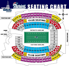 76 Precise Gillette Interactive Seating Chart