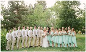 A Sweet Mint Green And Cream Wedding