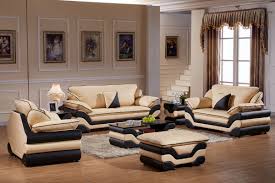 large faux leather sofa set