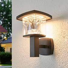 tight square outdoor lamp stainless