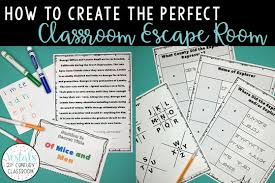 Will you get out alive? Create The Perfect Classroom Escape Room Vestal S 21st Century Classroom