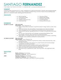 Cover Letter Resume Examples For Retail Sales Examples Of Resume MyPerfectResume com
