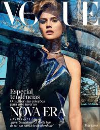 toni garrn is the cover of vogue