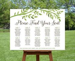 Decor Printable Large Wedding Seating Chart 2729714