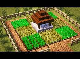 Beautiful Garden In Minecraft