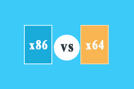 The x86 (32 bit processors) has a limited amount of maximum physical memory at 4 gb, while x64 (64 bit processors) can handle 8, 16 and some even 32gb physical memory. What Is The Difference Between 32 Bit And 64 Bit X86 Vs X64