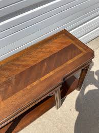 Vintage Wood Sofa Table Console Lane