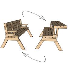 Converting Picnic Table Plans Wilker