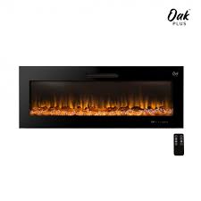 Electric Fireplace With 9 Color Flames