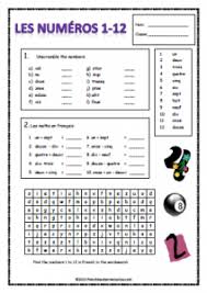 The vital purpose of these worksheets is to offer a aiding hand to the trainees and to enhance their student's performance. French Numbersfrench Teacher Resources