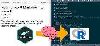 r markdown part two for learning r